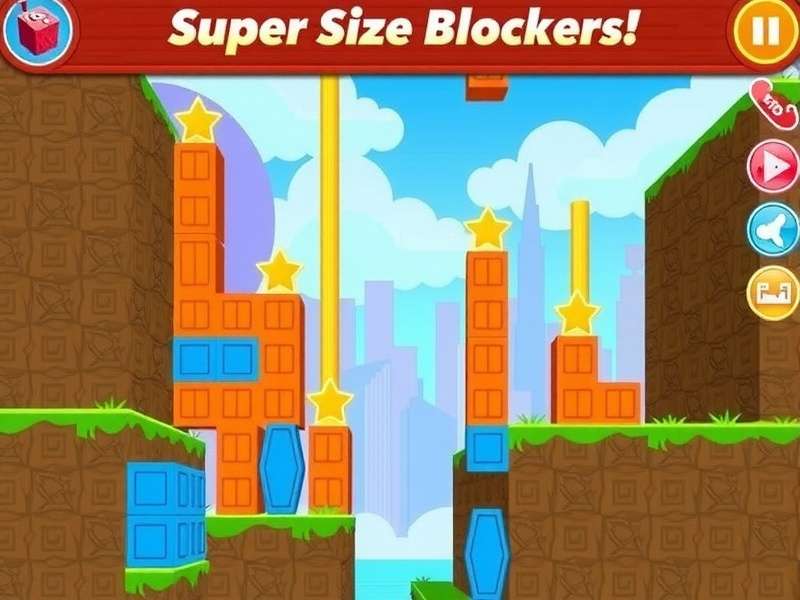 Super Size Blockers Gameplay Screenshot